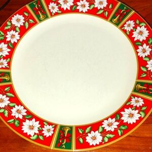 🎅🏻 Christmas Dinnerware Charlton Hall 10 1/2" Plate VNPLC